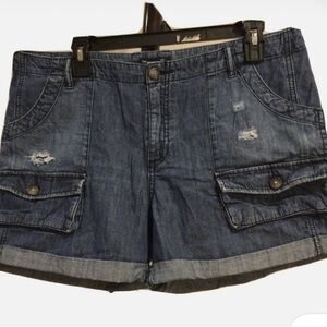 GAP Dark Blue Women's Cargo Shorts NWOT